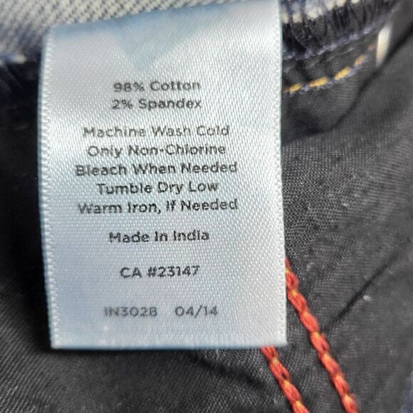 Talbots Denim Jeans Size 12 Petite - Picture 7 of 8